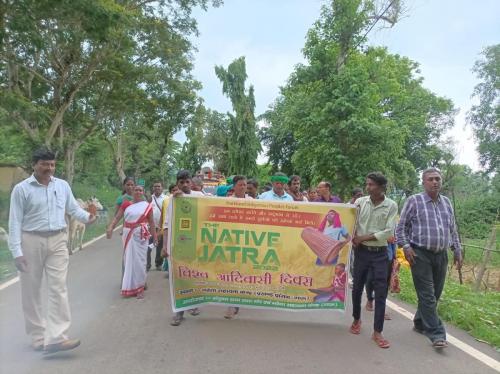 Rally at Garu On  Indigenous Day
