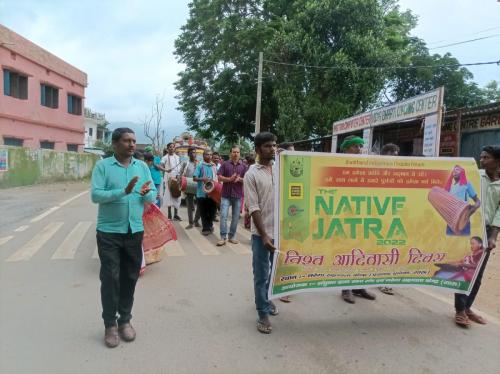 Rally at Garu On  Indigenous Day