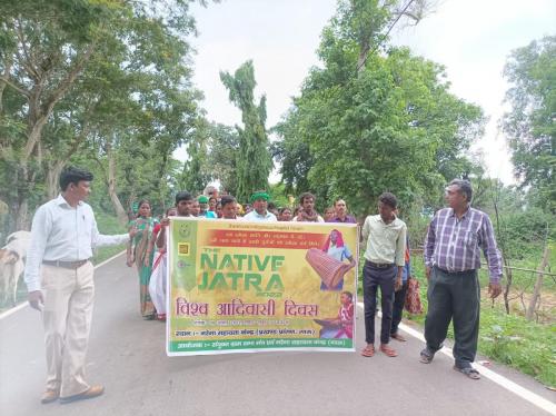 Rally at Garu, Barwadih On  Indigenous Day